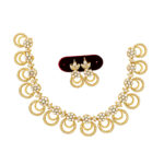 AD Nackless Rose gold Plated