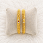 High Quality 1gm Gold Plated Bangles for Women – Elegant Design