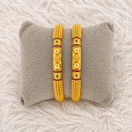 Royal Look 1gm Gold Plated Bangles – High Quality Collection