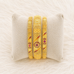 Designer 1gm Gold Plated Bangles for Women